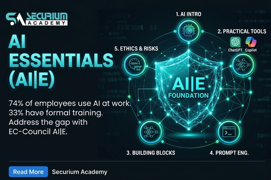 EC-Council AI Essentials Course | AI|E Certification India | Securium Academy